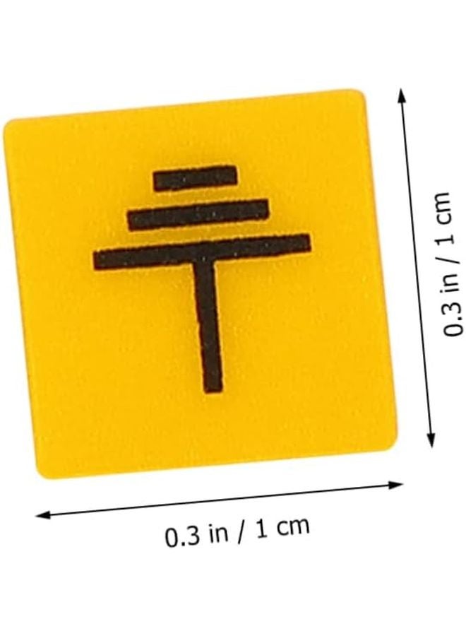 PRETYZOOM 10Pcs Electrical Panel Safety Warning Labels Grounding Connection Stickers for Machinery Factory Use - Image 3